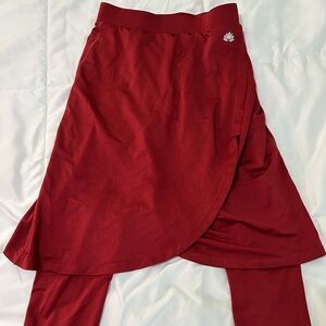 Snoga Faux Wrap Skirt Leggings